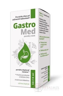 GastroMed perorální roztok 50+10 (60 ml)