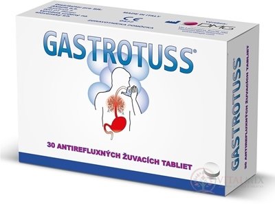 GASTROTUSS® tablety žvýkací antirefluxní 1x30 ks