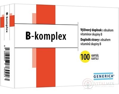 GENERICA B-komplex cps 1x100 ks