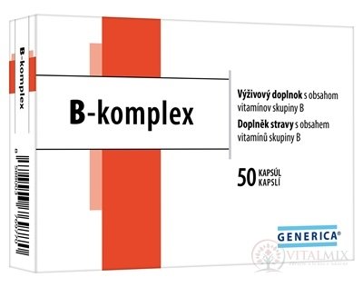 GENERICA B-komplex cps 1x50 ks