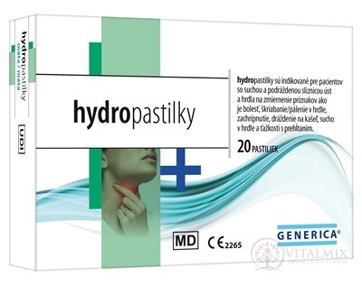 GENERICA hydropastilky máta 1x20 ks