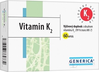 GENERICA Vitamin K2 cps 1x60 ks