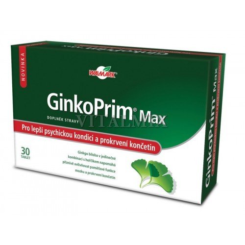 GinkoPrim MAX 30X30MG