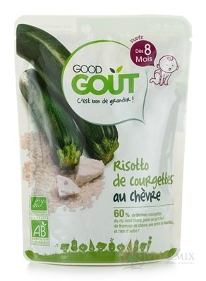 Good Gout BIO Cuketové rizoto s kozím sýrem příkrm (od ukonč. 8. měsíce) 1x190 g