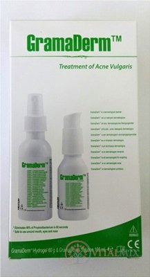 GramaDerm Combo-Pack souprava (roztok 100 ml + hydrogel 60 g), 1x1 set