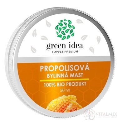 Green Idea PROPOLISOVÁ MAST BIO bylinná 1x50 ml