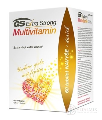 GS Extra Strong Multivitamin dárek 2021 tbl 60+60 navíc (120 ks)