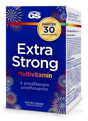 GS Extra Strong Multivitamín Dárek tbl 90+30 navíc (120 ks)