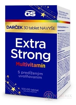 GS Extra Strong Multivitamín Dárek tbl (inov.2024) 100+30 navíc (130 ks)