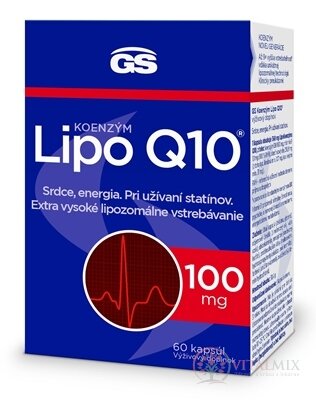 GS Koenzym Lipo Q10 100 mg cps 1x60 ks