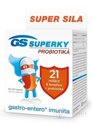 GS soupeřku PROBIOTIKA cps 60 + 20 (80 ks)