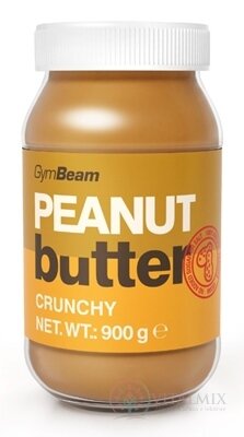 GymBeam Arašídové máslo 100% křupavé, 1x900 g