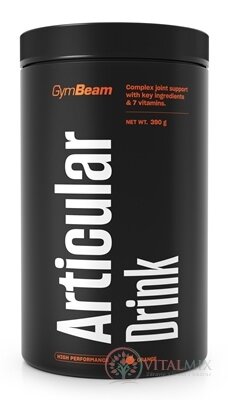 GymBeam Articular Drink orange, prášek pro přípravu nápoje 1x390 g