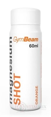 GymBeam Magnesium Shot nápoj, příchuť oranžová 1x60 ml