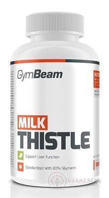 GymBeam MILK THISTLE cps (ostropestřec mariánský) 1x120 ks