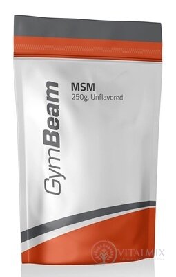 GymBeam MSM prášek, unflavoured 1x250 g