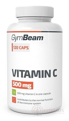 GymBeam Vitamin C 500 mg cps 1x120 ks