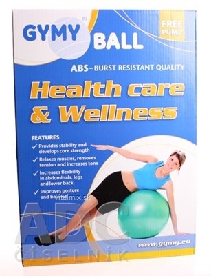 GYMY rehabilitačním míči ABS 45 cm + pumpa různé barvy 1x1 set