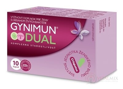 GYNIMUN DUAL PROTECT cps s řízeným uvolňováním 1x10 ks