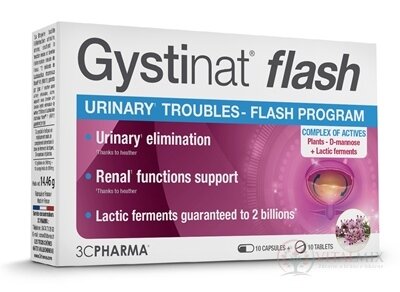 Gystinat flash cps 10 ks + tbl 10 ks, 1x1 set