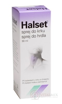 Halsey sprej do hrdla 1x30 ml