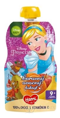 Hami Disney Princess ovocná kapsička ovocem. koktejl (od ukonč. 9. měsíce) 1x110 g