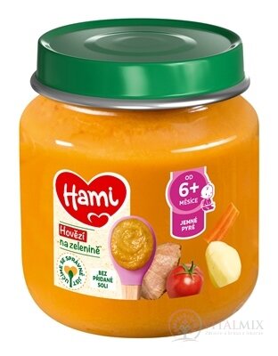 Hami příkrm Hovězí na zelenině (od ukonč. 6. měsíce) 1x125 g