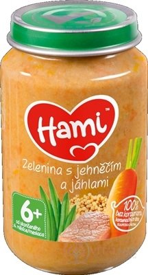 Hami příkrm Zelenina s jehněčím a jáhlami (od ukonč. 6. měsíce) 1x200 g