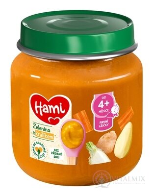 Hami příkrm Zelenina s králíkem první lžička (od ukonč. 4. měsíce) 1x125 g