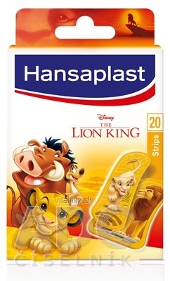 Hansaplast Junior Lion King náplast 1x20 ks