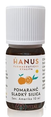 HANUS SILICA POMERANČ SLADKÝ ole 1x10 ml