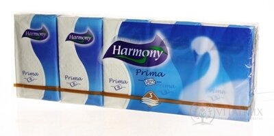 HARMONY PRIMA PAPÍROVÉ KAPESKY 10x10 ks
