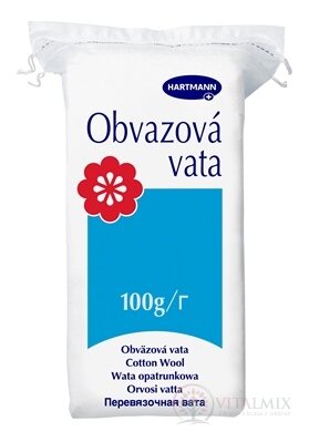 HARTMANN Obvazová vata ultra compressed, nesterilní, směs 1x100 g