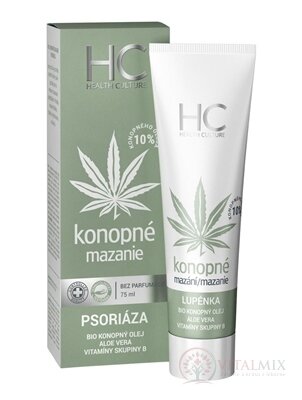 Health culture Konopné mazání psoriázy ung 1x75 ml