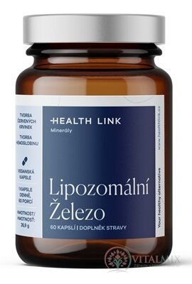 HEALTH LINK Lipozomální železo cps 1x60 ks