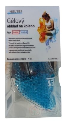 HELTES Gelový obklad na koleno hřejivý/chladivý 1x1 ks