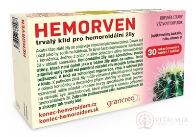 HEMORVEN tbl 1x30 ks
