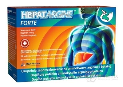 HEPATARGINE Forte sáčky s perorálním roztokem 1x20 ks