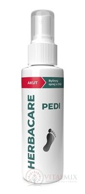 HERBACARE PEDI AKUT bylinný sprej s CHX (0,12%) 1x240 ml