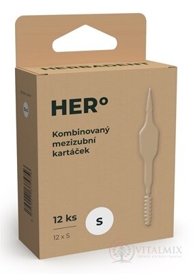 HERBADENT HERo Mezizubní kartáček S kombinovaný 1x12 ks