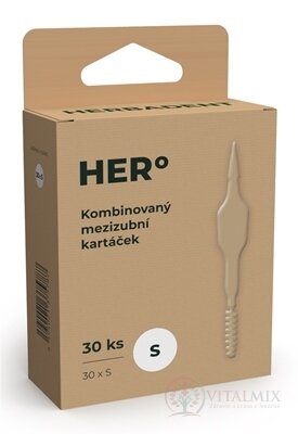HERBADENT HERo Mezizubní kartáček S kombinovaný 1x30 ks