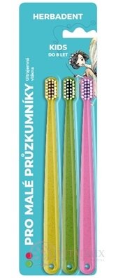 HERBADENT KIDS zubní kartáček Ultra jemný do 8 let 1x3 ks