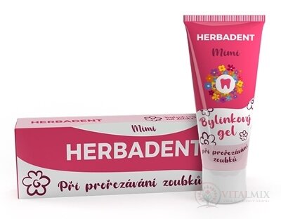 HERBADENT MIMI Bylinkový gel při prořezávání zoubků 1x25 g