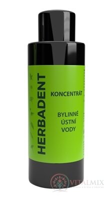 HERBADENT Koncentrát Bylinná ústní voda 1x100 ml