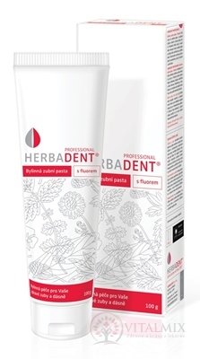 HERBADENT Professional Bylinná zubní pasta s fluorem 1x100 g