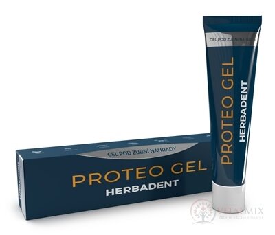 HERBADENT PROTEO GEL gel pod zubní náhrady 1x40 g