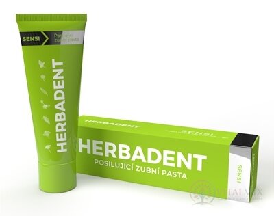 HERBADENT SENSI Posilující zubní pasta 1x75 g