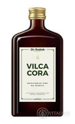 HERBADENT VILCACORA sladové víno na imunitu 1x500 ml