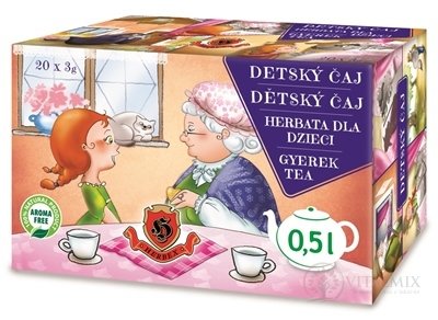 HERBEX DĚTSKÝ ČAJ pohádkový bylinný čaj 20x3 g (60 g)