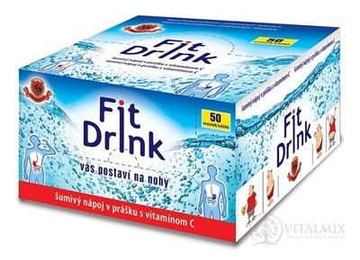 HERBEX FIT DRINK šumivý nápoj v prášku, sáčky 1x50 ks